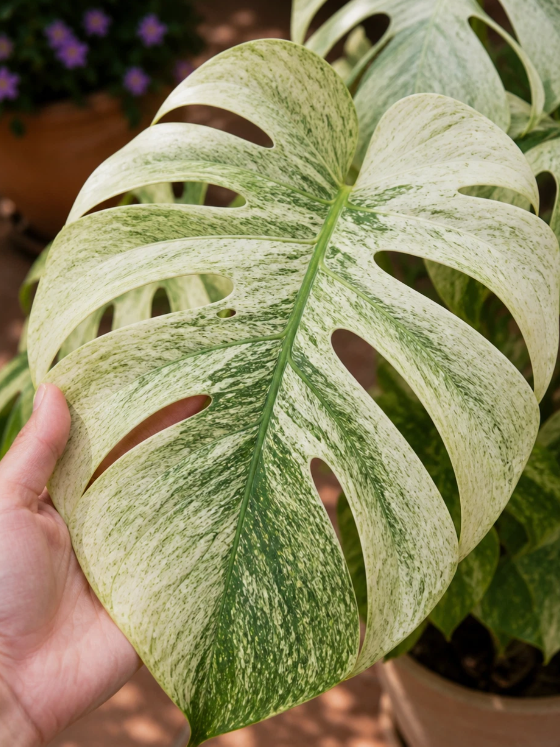 Monstera adansonii 'Mint' 2 Pieces Seeds