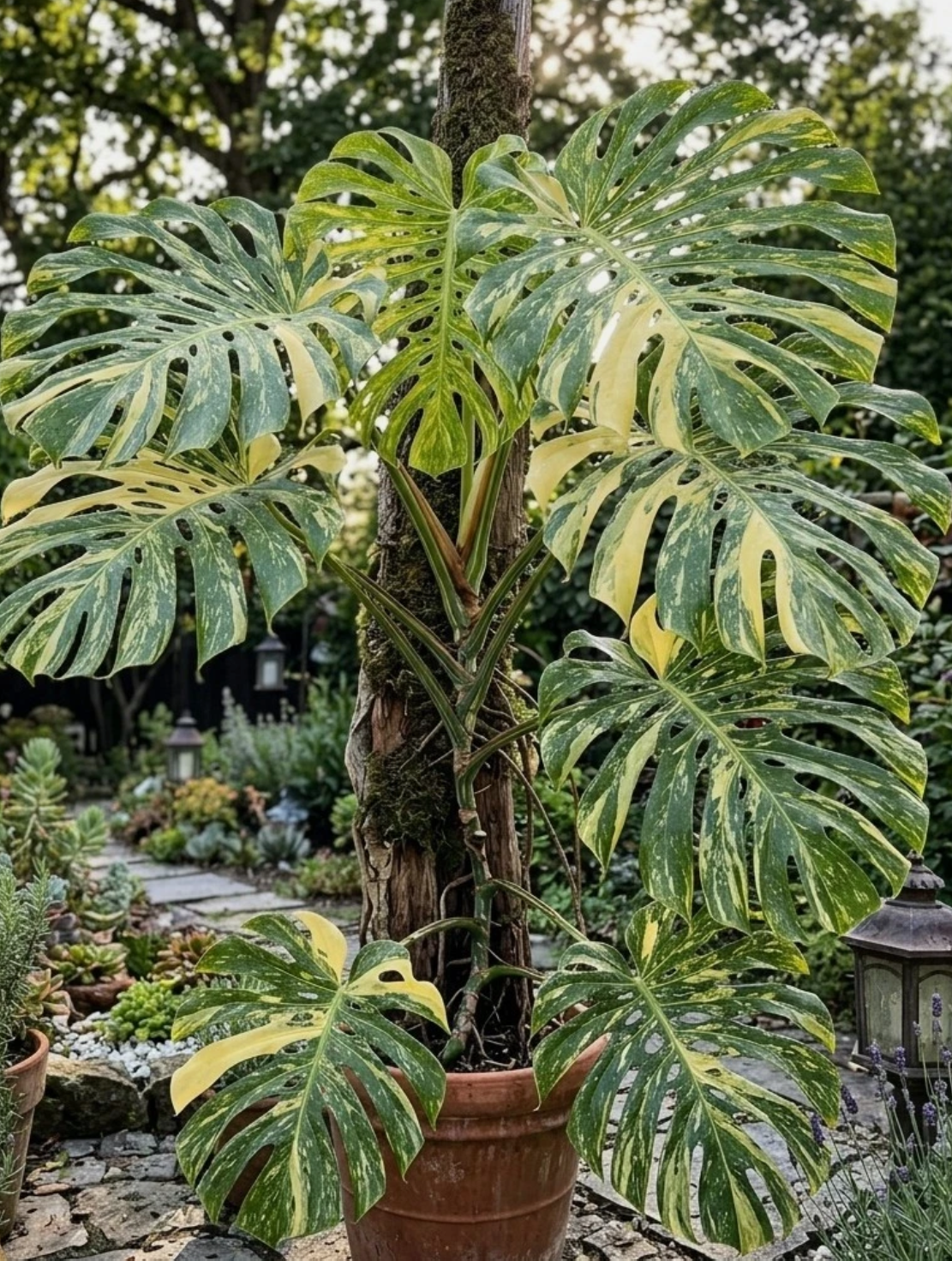 Monstera burle-marxii Variegata 3 Pieces Seeds