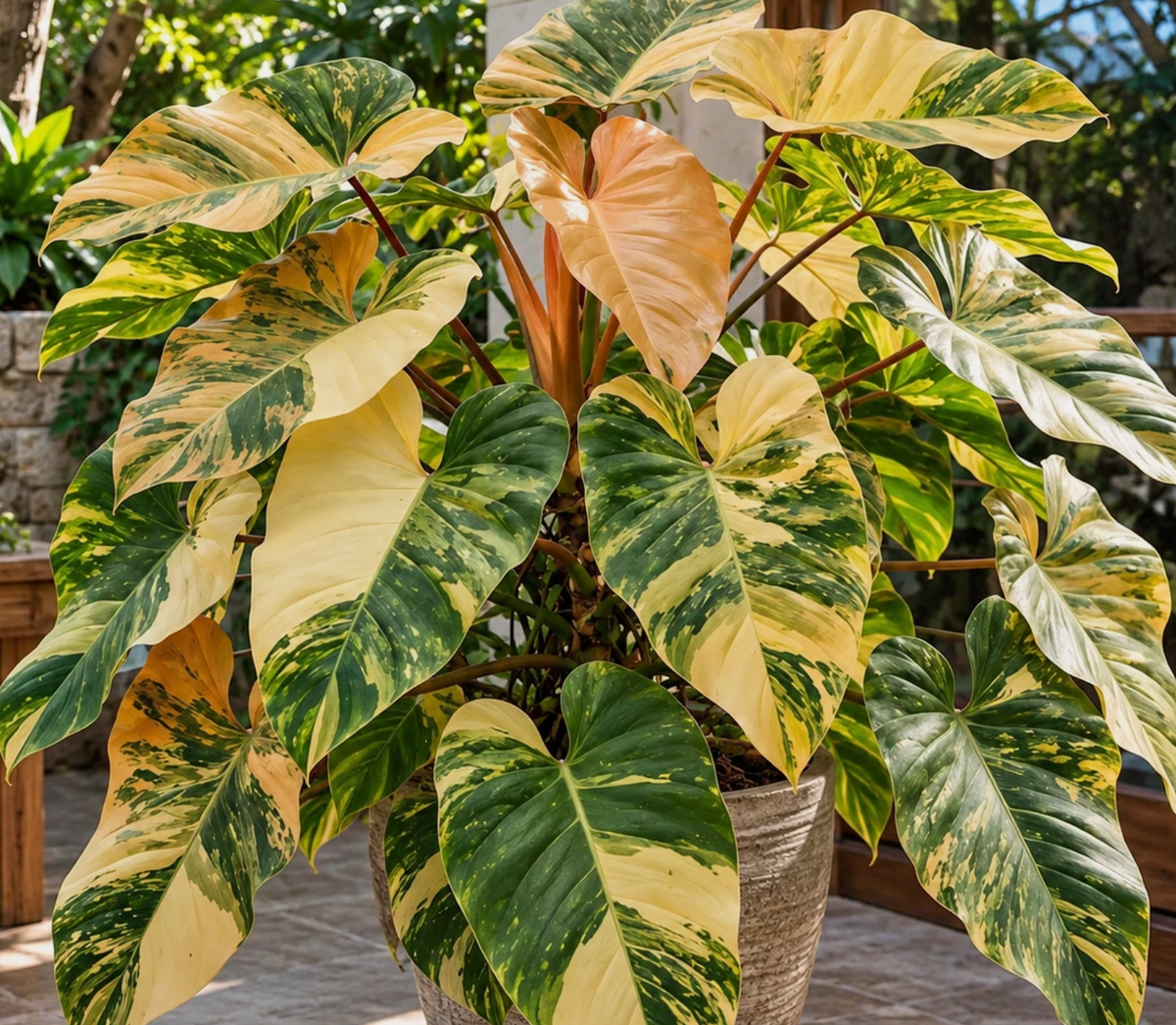 Philodendron Prince of Orange 4 Pieces Seeds